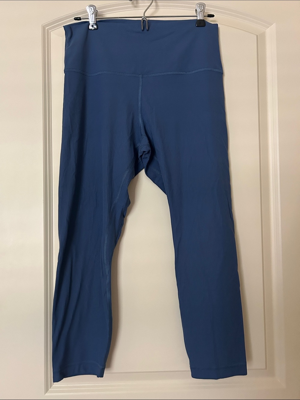lululemon athletica High-Rise Ribbed Leggings in Royal Blue
